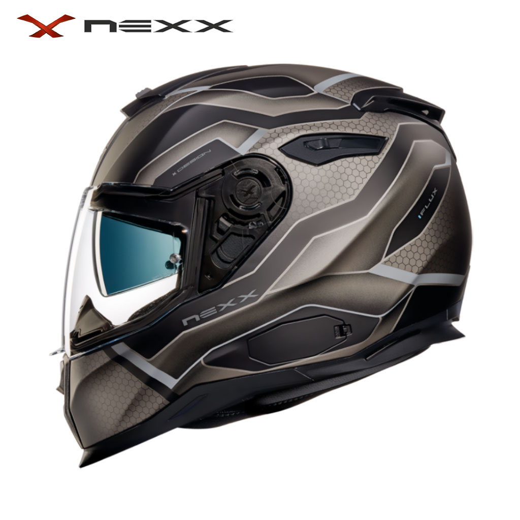 NEXX SX.100 I-FLUX MAT FULL FACE KASK / ORJİNAL PINLOCK DAHİL