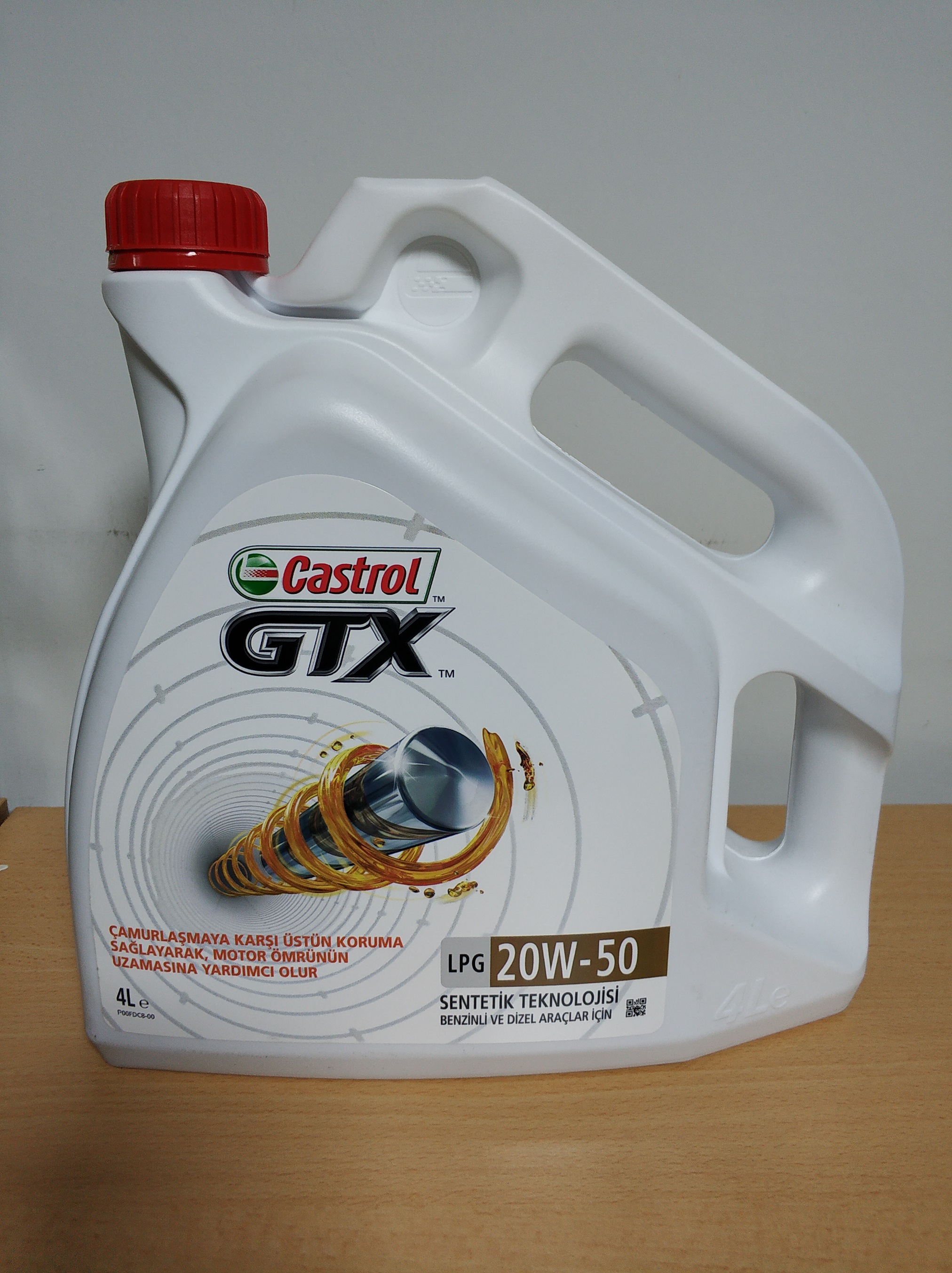 CASTROL GTX 20W-50 LPG 4 Litre 11/2018