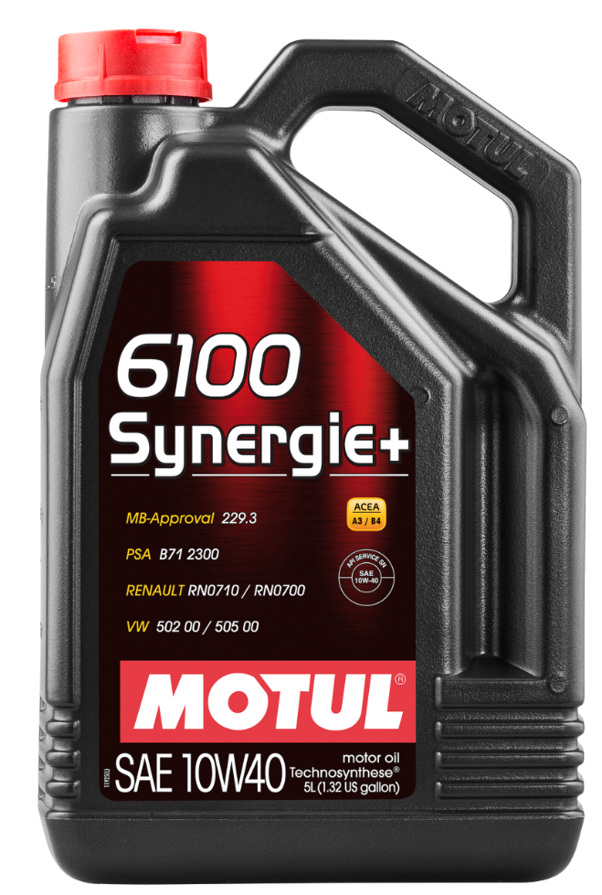 Motul 6100 Synergie + 10w40 5 Litre Motor Yağı (3.Ay 2020)