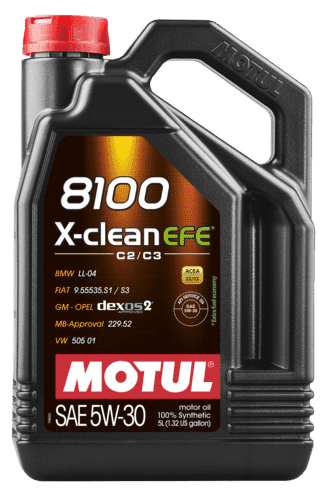 Motul 8100 X-Clean Efe 5W30 5 Litre