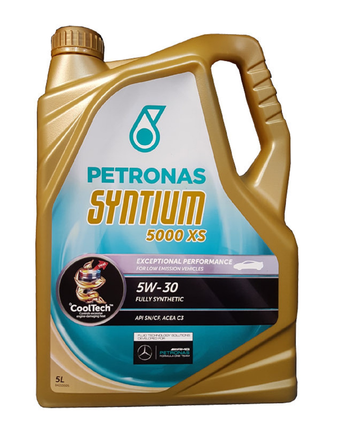 Petronas Syntium 5000 XS 5W-30 Fully Synthetic Motor Yağı 5 L