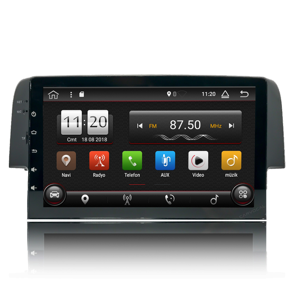 Honda Civic FC5 Android Multimedya Sistemi Ekranlı Oem Teyp