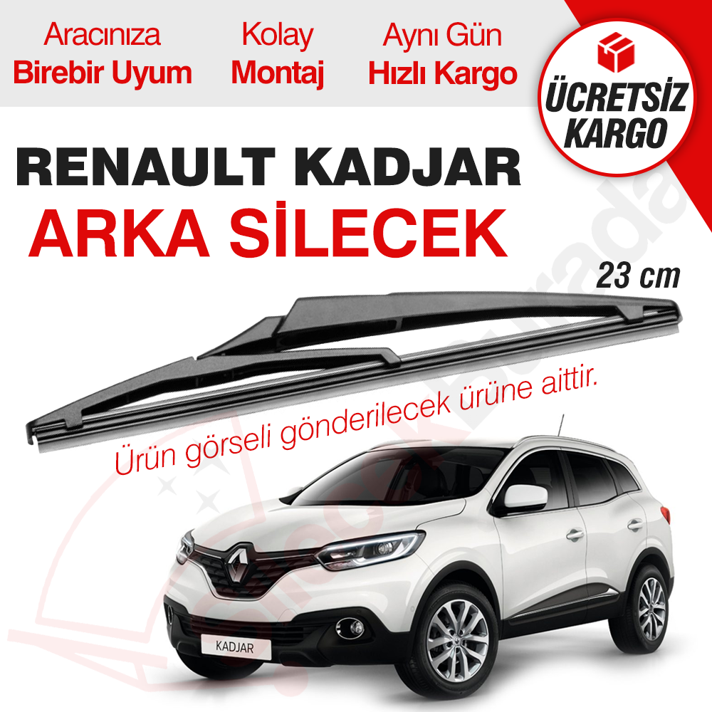 Renault Kadjar Arka Silecek 2015-2017