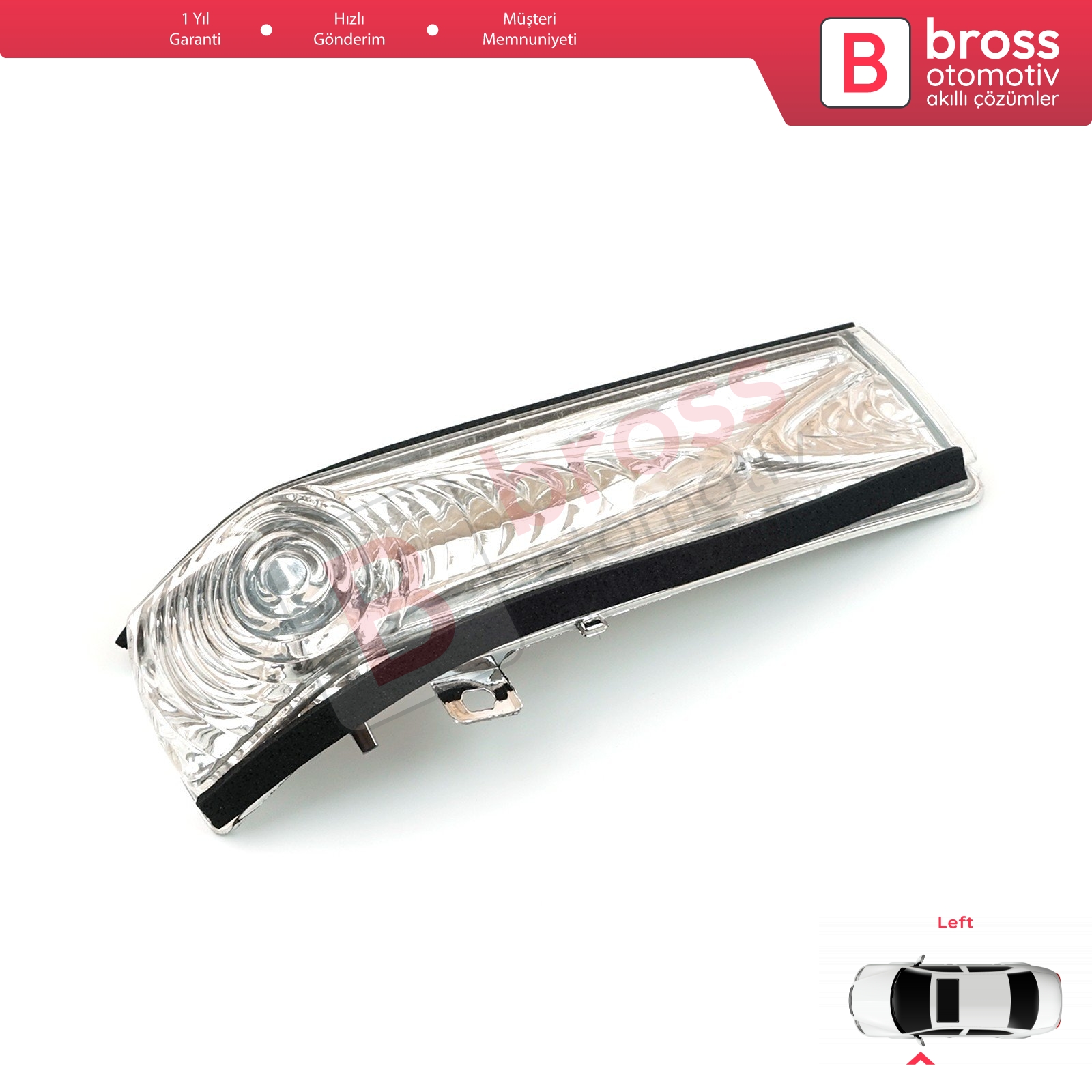 Freccia Retrovisore Twowinds Per Fiat Doblo E Opel Combo D - Set 2 Pezzi