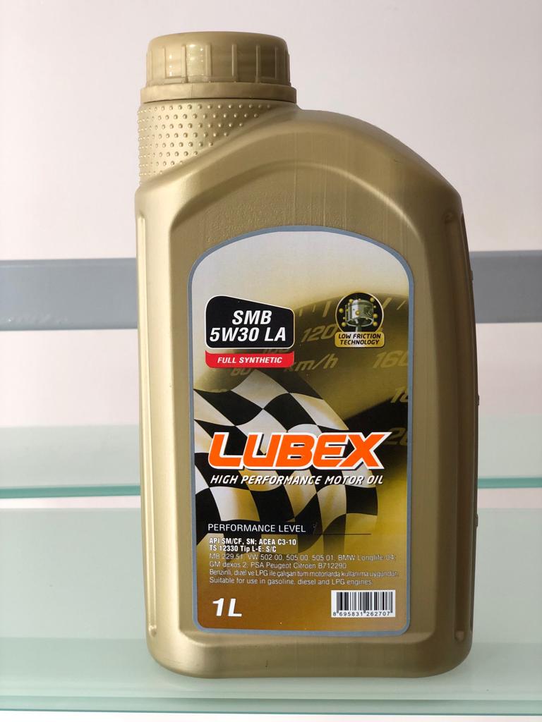 LUBEX SMB 5W30 LA 1 Litre Partiküllü (Mercedes ve BMW onaylı)