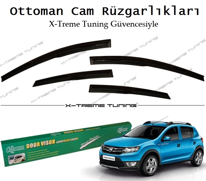 Dacia Sandero Stepway Cam Rüzgarlık Ottoman