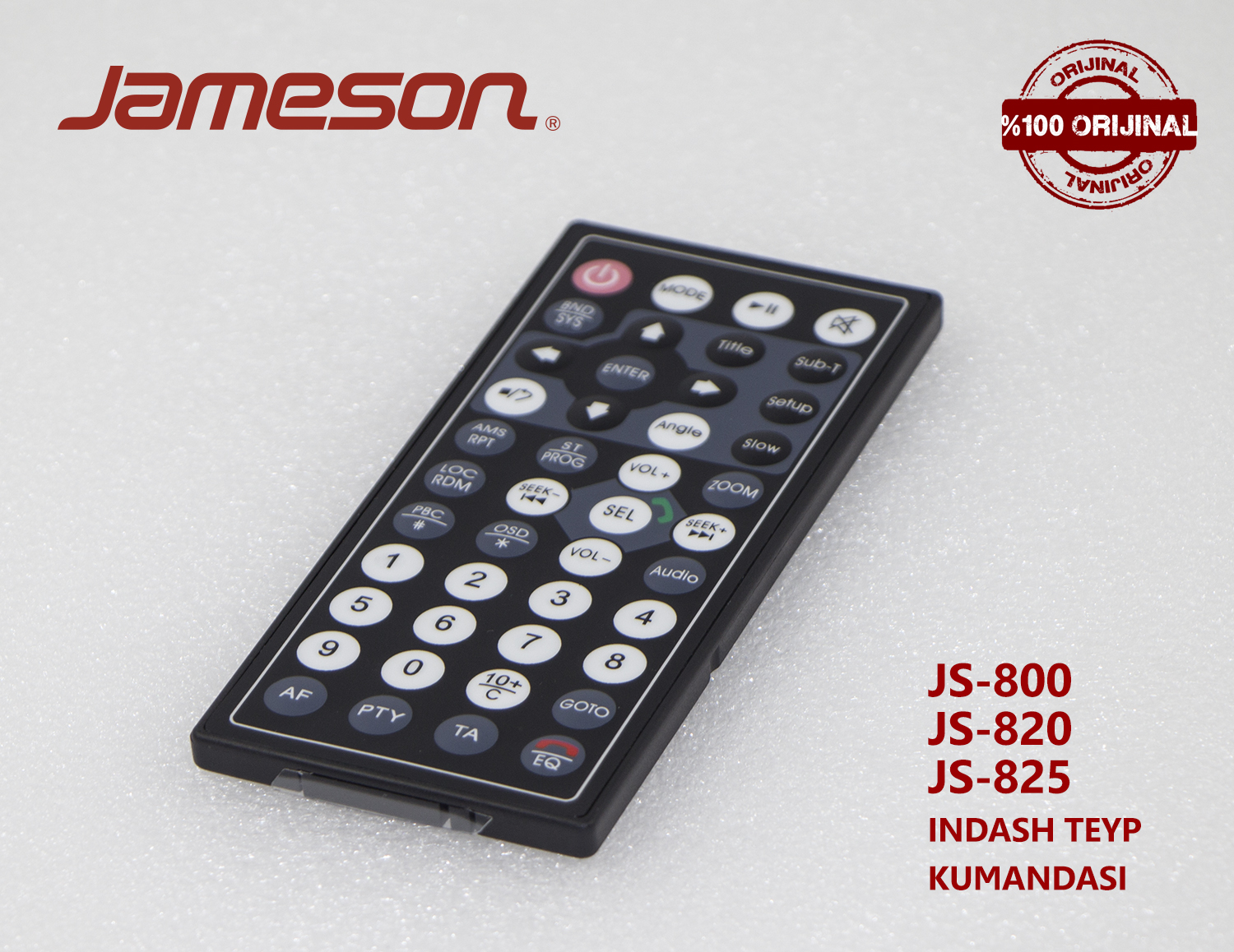 JAMESON JS-800 JS-820 JS-825 INDASH TEYP KUMANDASI