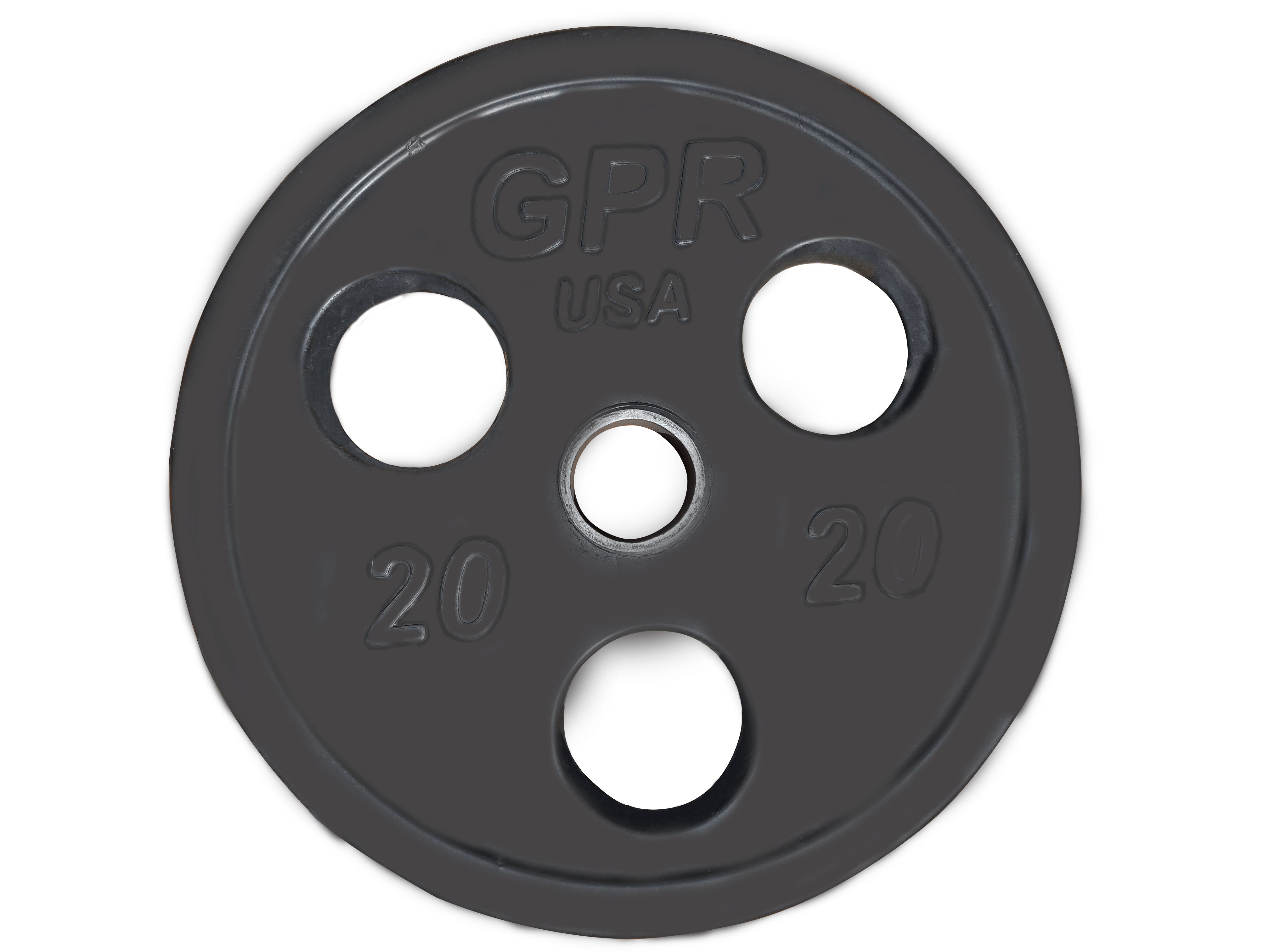 GPR USA Olimpik Flanş Kauçuk Kaplı Ağırlık Plakası (Kg Seçenekli)
