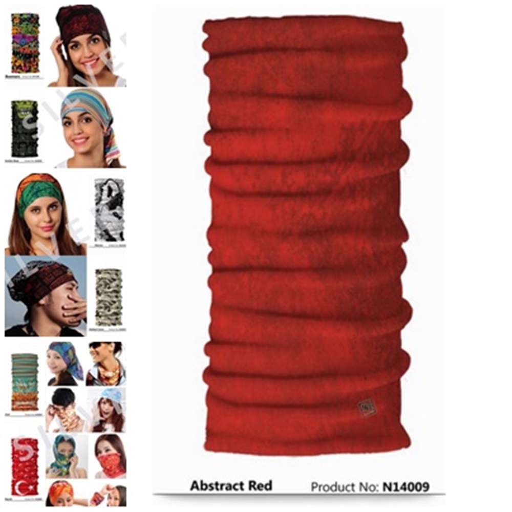 Narr Bandana Abstract Red-Orjinal Ürün-Çok Fonksiyonlu