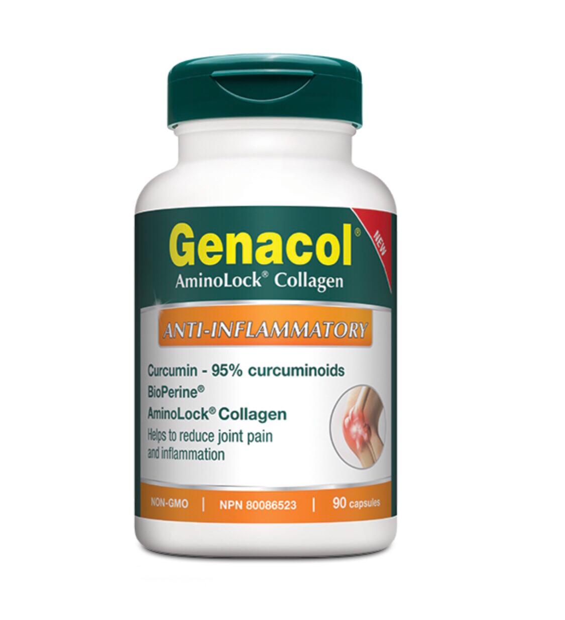 Genacol Curcumin AminoLock Kollajen 90 Kapsül