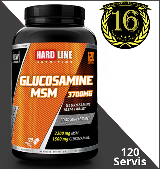 Hardline Glucosamine Msm 120 Kapsül, Glukozamin, Glukosamin
