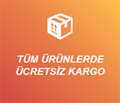 Tüm Ürünlerde Ücretsiz Kargo