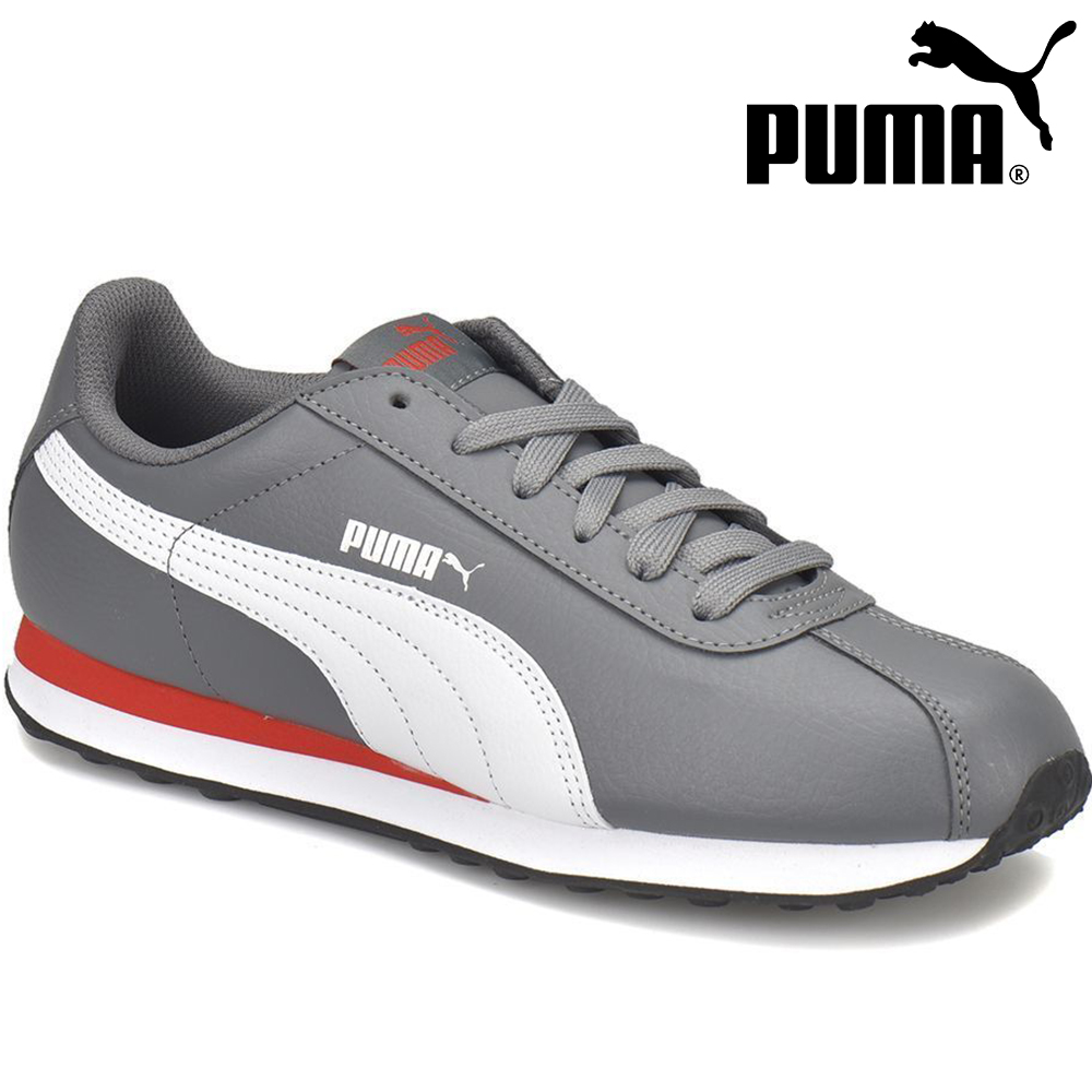 Puma Turin Gri Beyaz Erkek Sneaker Ayakkkabı 360116-05