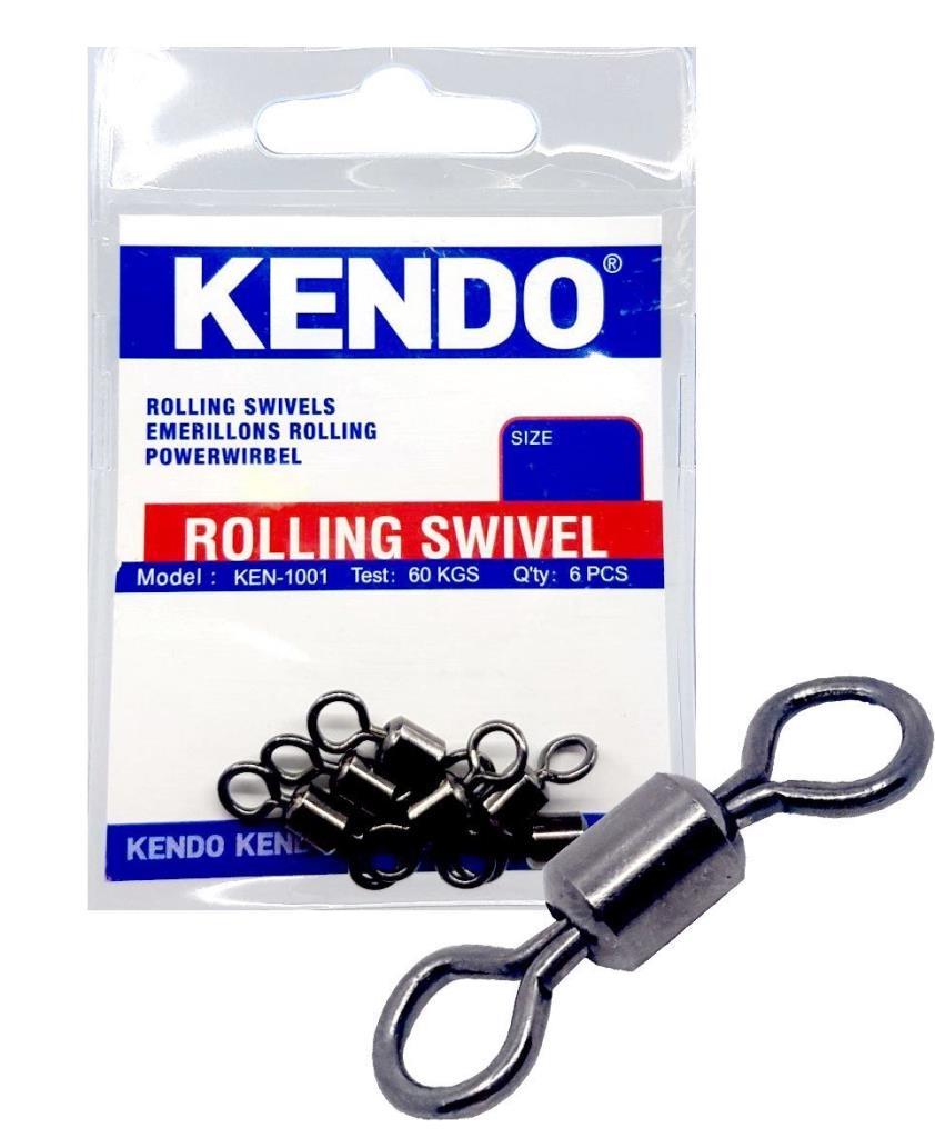 Kendo Paslanmaz Çelik Fırdöndü Rolling Swivelss
