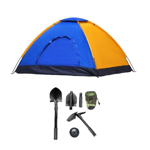 Kamp Çadırı 3 Kişilik Su Geçirmez Yaz Tatil Seyahat Piknik