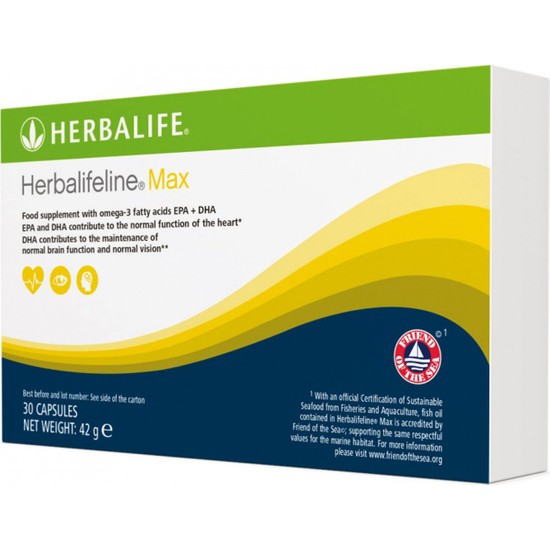 Herbalifeline Max Omega-3 Balık Yağı Takviye Edici Gıda CUT0043TU