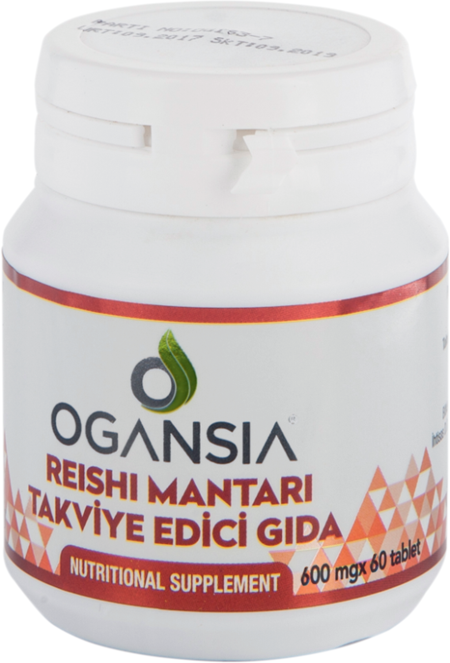 Ogansia Reishi Tablet Takviye Edici Gıda