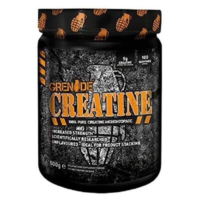 Grenade Creatine %100 Pure Creatine Monohydrate 500 Gr,  2 Hediye