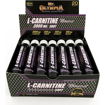 Mr. Olympia L-Carnitine Thermo 3000 mg 25 ml x 20 Ampul