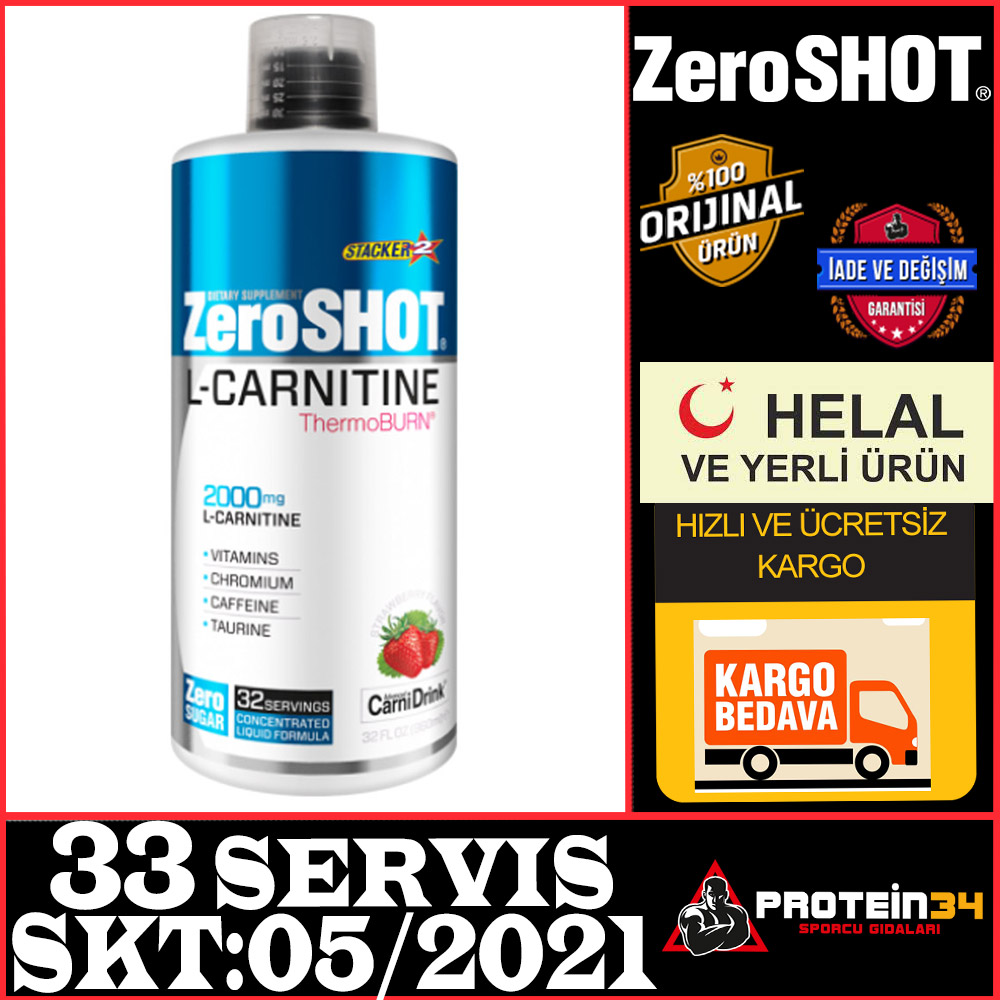 ZeroShot L-Carnitine Thermo Burn 960 ML Termojenik Carnitine Sıvı
