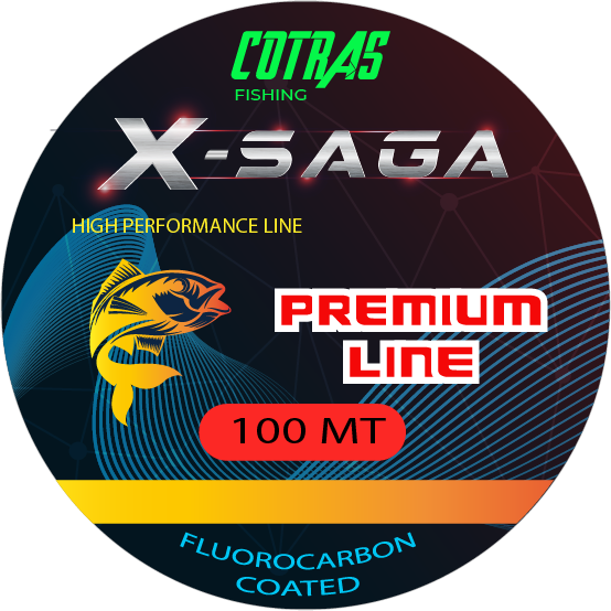 Cotras X-Saga 100MT 0.12MM Misina