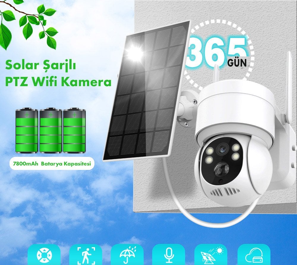 Powermaster Solar Güvenlik Kamerası