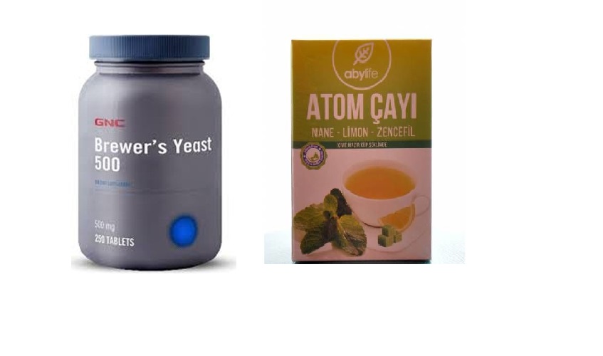 GNC Brewer's Yeast 500 mg 250 Tablet + Kış Çayı