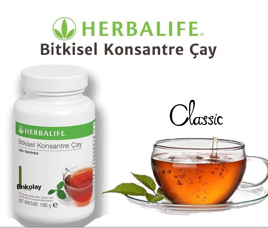 Herbalife 100gr  Bitkisel Konsantre Aromalı Çay (Klasik)