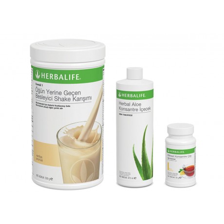 Herbalife Shake + Çay + Aloe Seçimli  Set