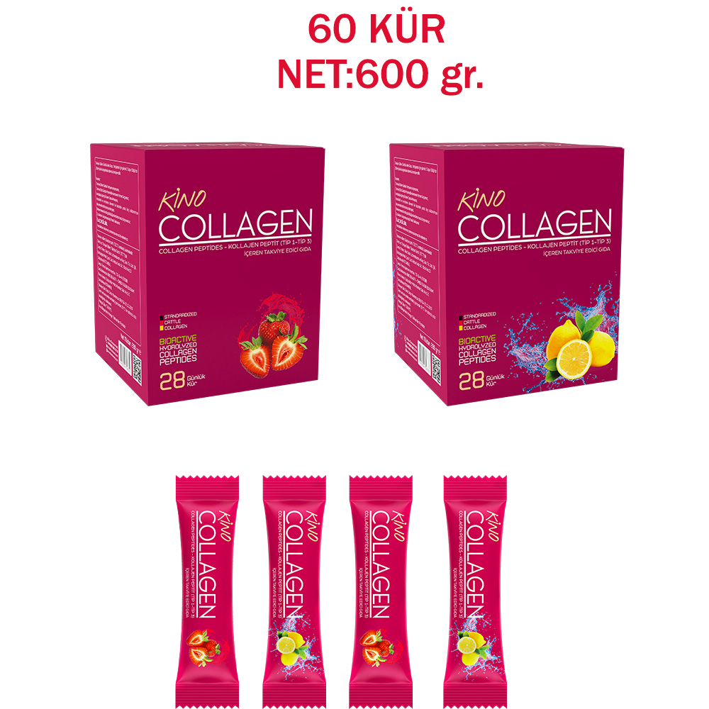 Kino Collagen 600 Gr Hidrolize Kolajen Peptid -Toz