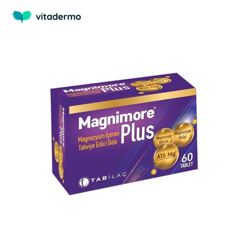 Magnimore Plus Magnezyum 60 Tablet