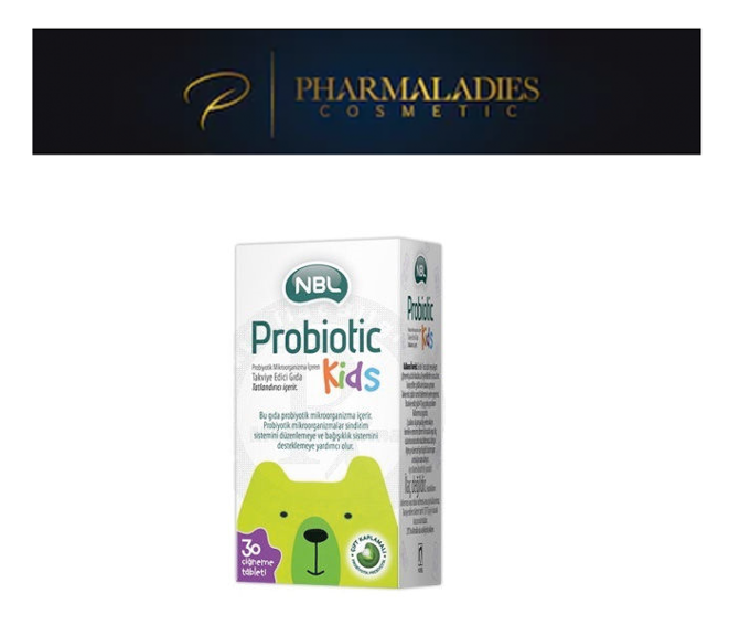 NBL Probiotic Kids 30 Çiğneme Tableti SKT 04/2021