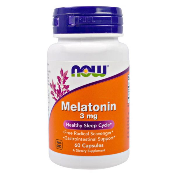 now food melatoninA 3 mg 60 tb