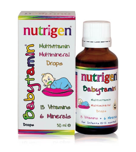Nutrigen Babytamin Vitamin Mineral Damla 30 ml