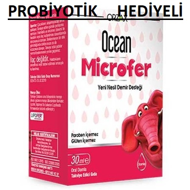 Ocean Microfer Damla 30 ml SKT:04/2022 (YENİ ÜRÜN)