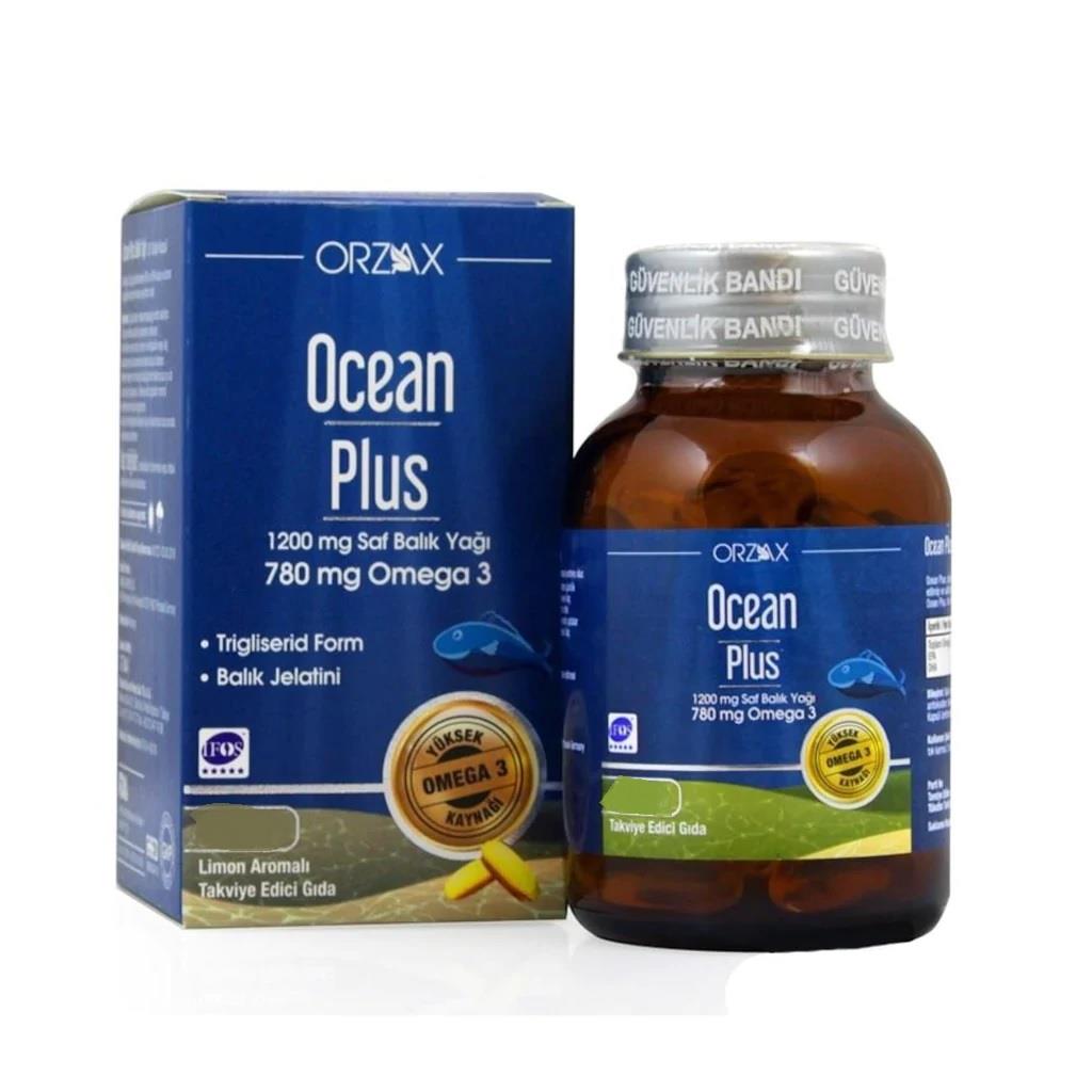 Ocean Plus 1200Mg Omega 3 30 Kapsül Balık Yağı Skt:06/22