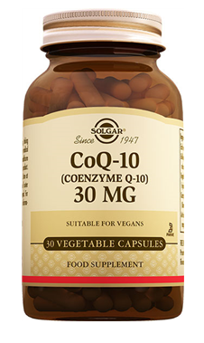 SOLGAR Coenzyme CoQ-10 30 mg 60 kapsül