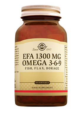 SOLGAR Omega 3-6-9 EFA 1300 mg 60 Softjel