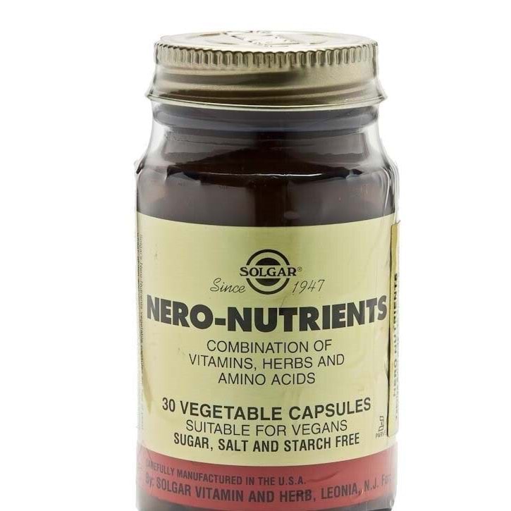 Solgar Nero-Nutrients 30 Kapsül