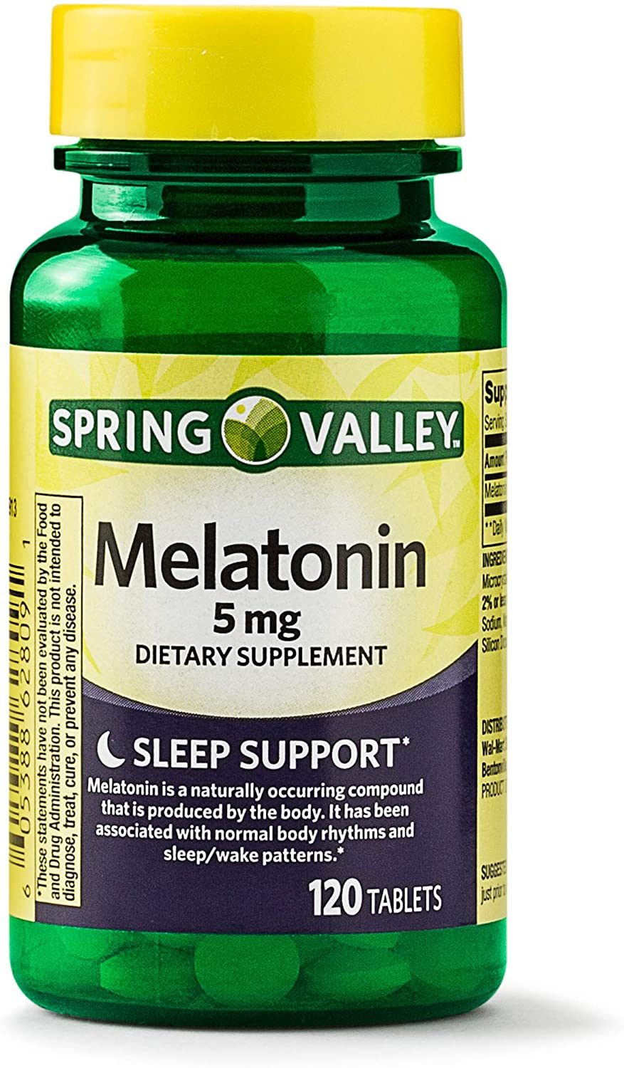 SPRİNG VALLEY Mela-tonin 5 mg 120 tablet
