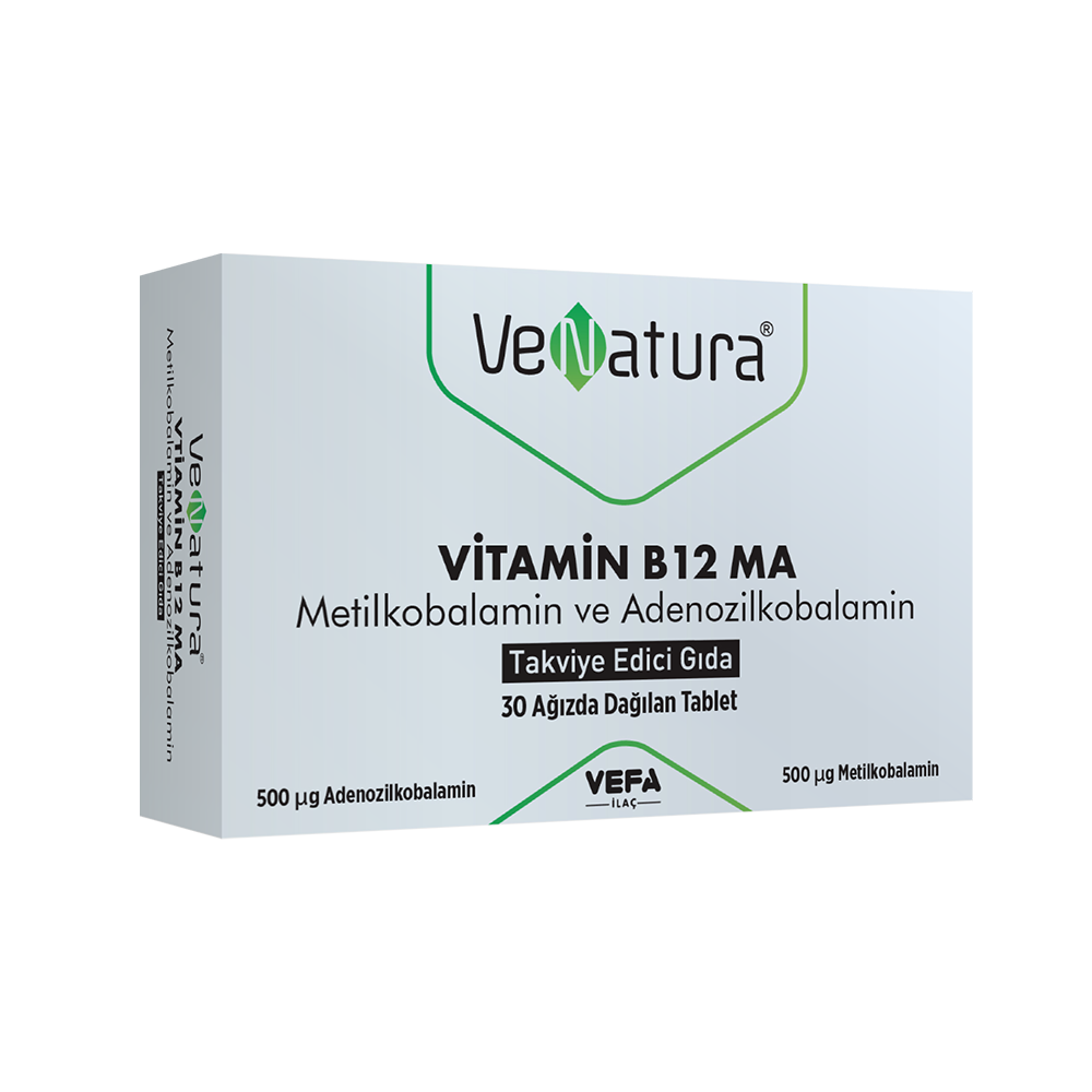 VeNatura Vitamin B12 MA Takviye Edici Gıda