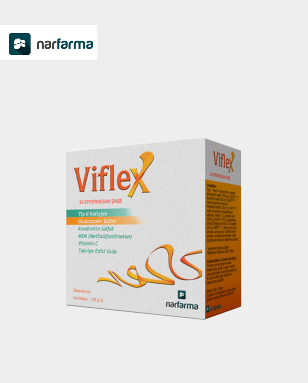 Viflex Effervesab Saşe Romatizma ve Eklem Ağrıları için Takviye