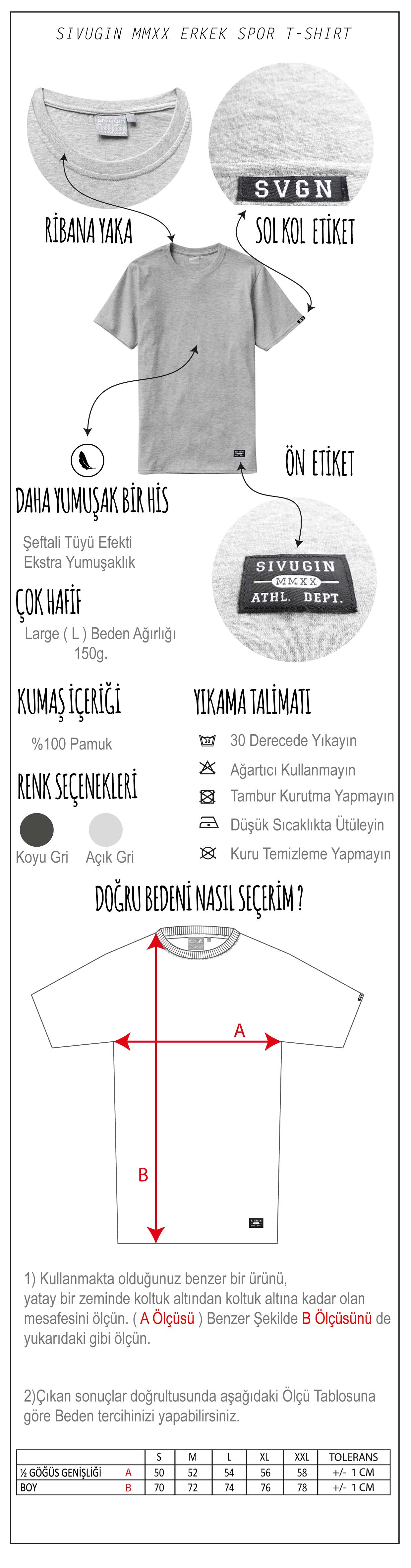 Sivugin Fitness Outdoor Erkek Spor Tisort Acik Gri Fiyatlari Ve Ozellikleri