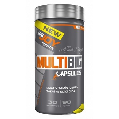 Big Joy Sports Multibig Vitamin Mineral 90 Kapsül+HEDİYE