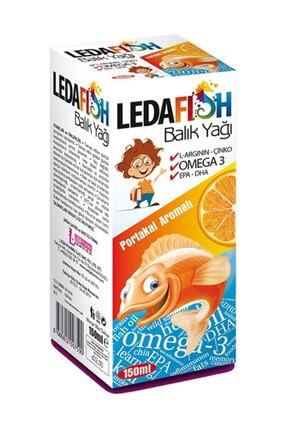 Ledafish Balık Yağı 150 ml Portakallı L-ARGİNİN,ÇİNKO OMEGA 3