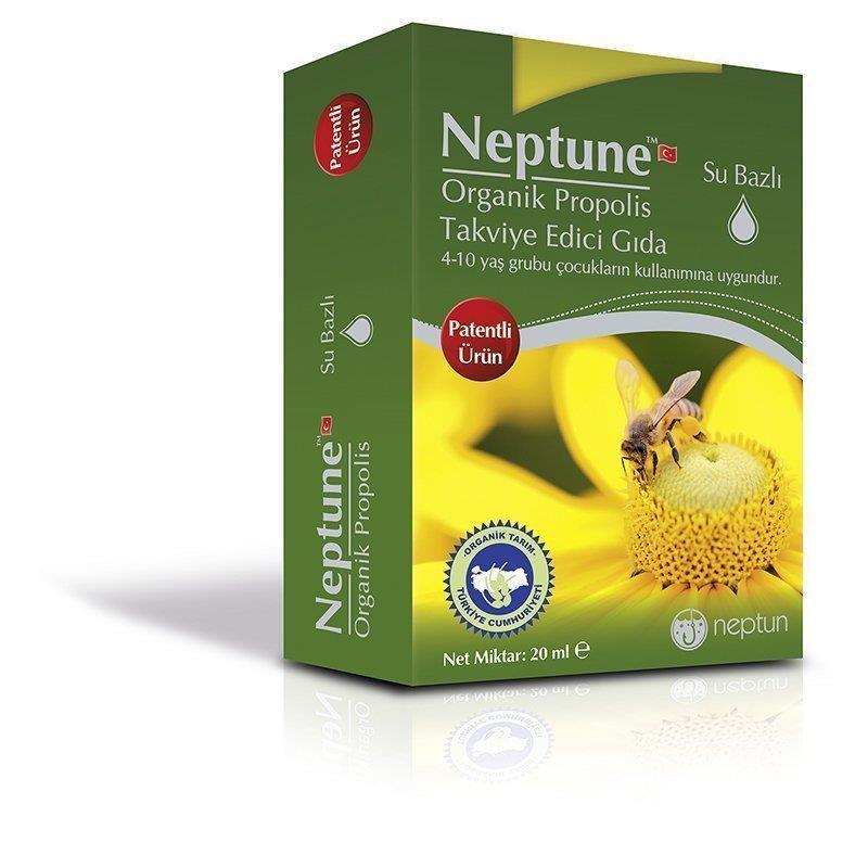 Neptune Organik Propolis Takviye Edici Gıda 20 ml
