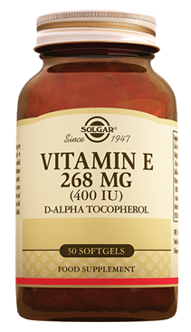 SOLGAR Vitamin E 400 IU 50 softjel