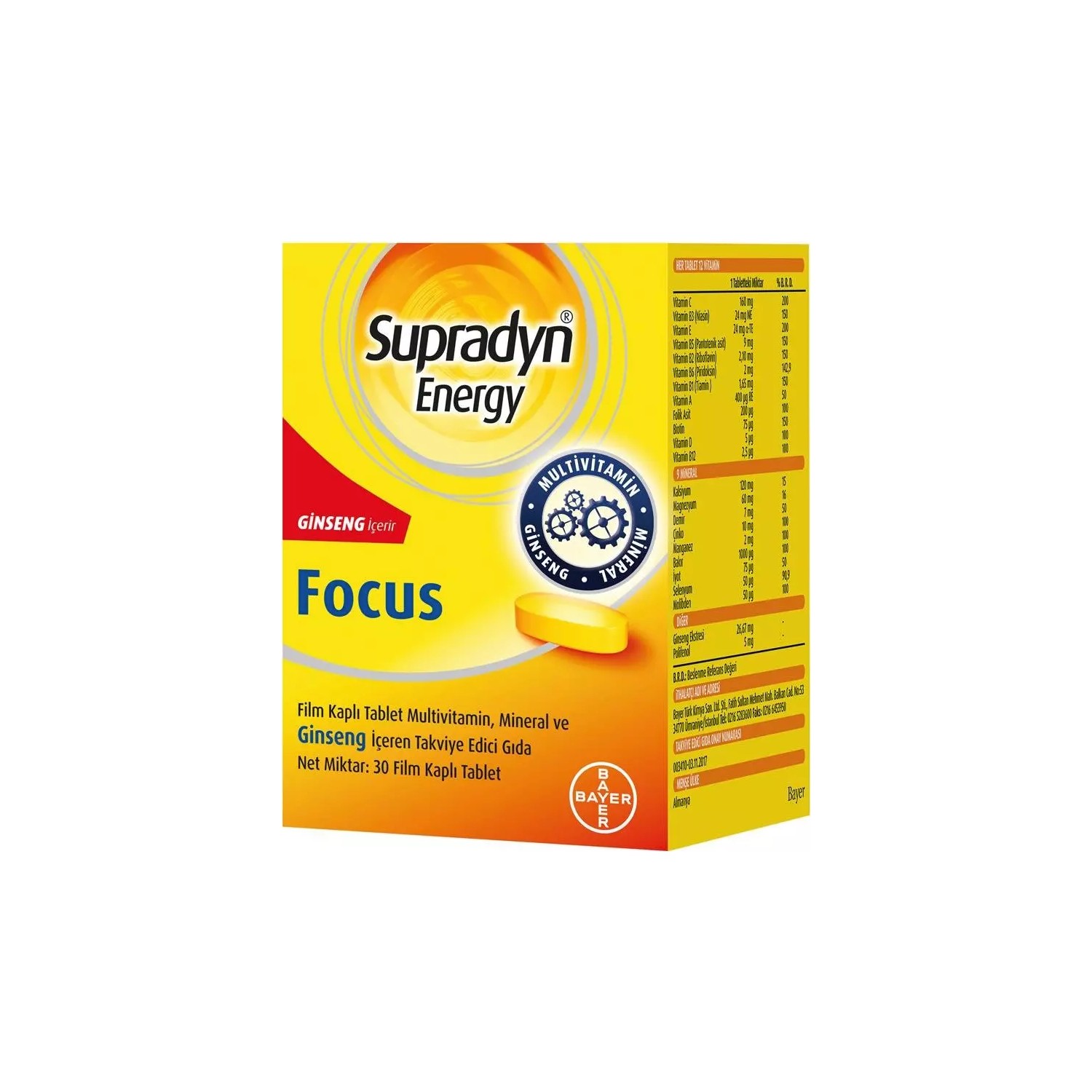 Supradyn_Energy Focus 30 Tablet