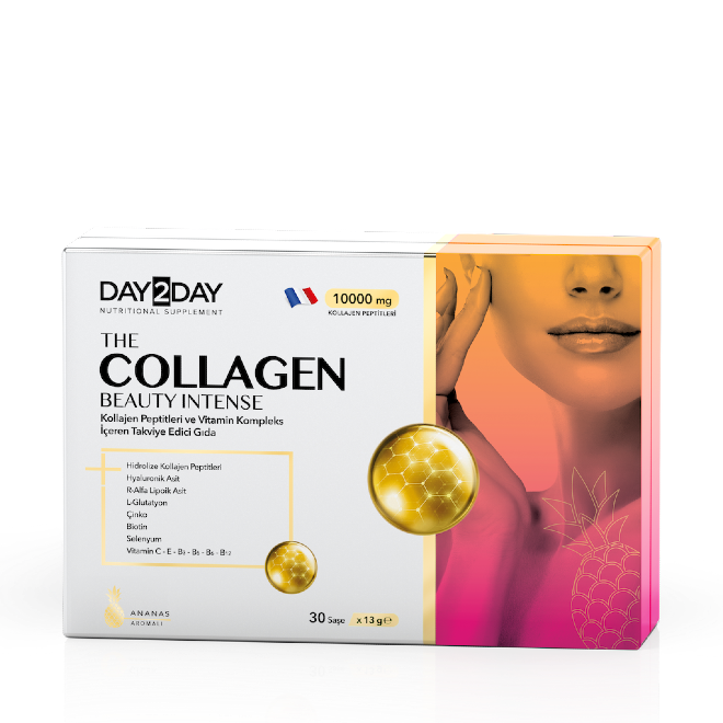 The Collagen Beauty Intense 30 Saşe Ananas / Çilek Aromalı