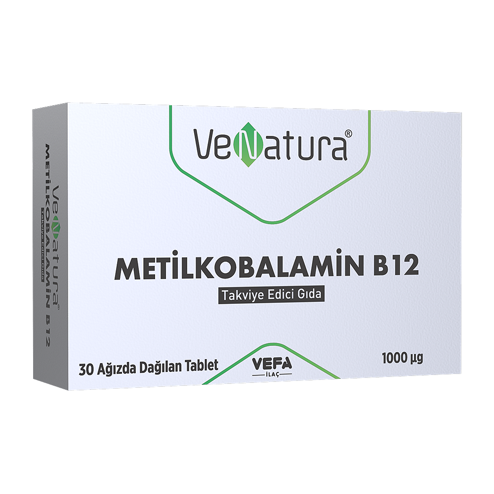 VeNatura B12 Metilkobalamin ODT 30 Tablet